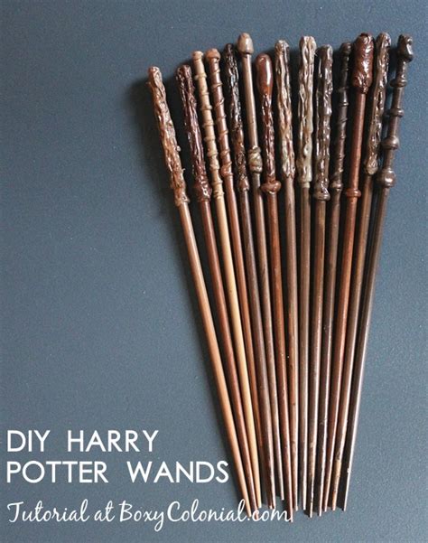 Diy Harry Potter Wands