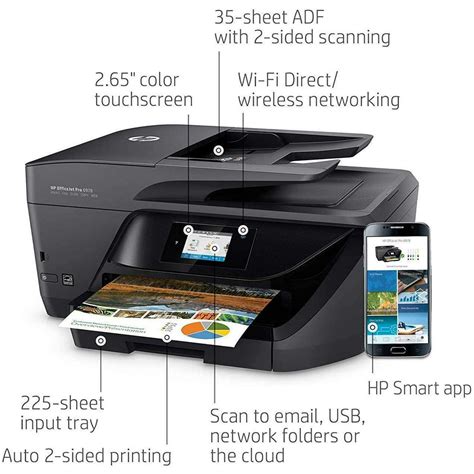 Hp Officejet Pro 6978 All In One Wireless Printer With Double Sided