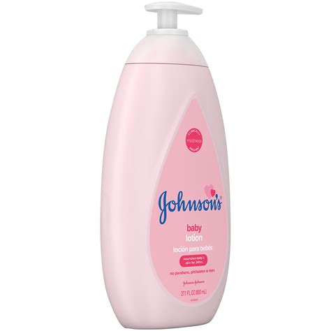 Johnsons Moisturizing Pink Baby Lotion With Coconut Oil 271 Fl Oz