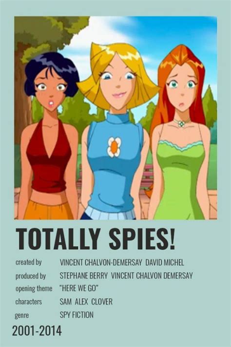 Totally Spies 2001 Janice Kawaye Animation Movie Videospace