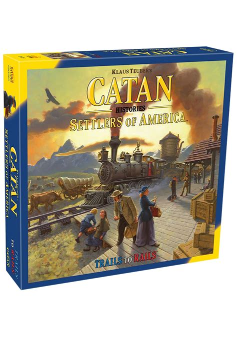 That was the entry level game; Catan Histories: Settlers of America Board Game