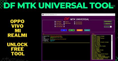 Df Mtk Universal Unlock Tool Free Download All Unlocking Tool