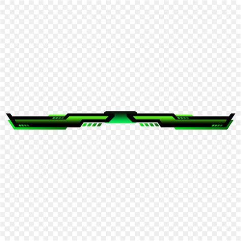 Color Bars Clipart Vector Green Color Twitch Overlay Title Bar Twitch