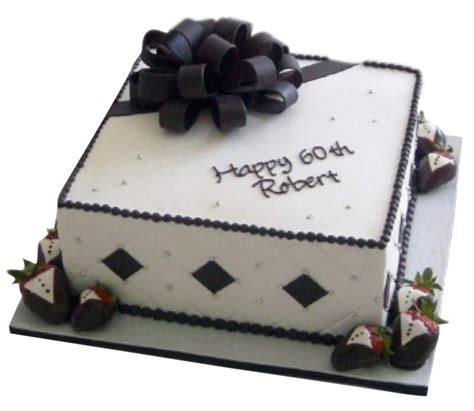 60th Birthday For Men Cake