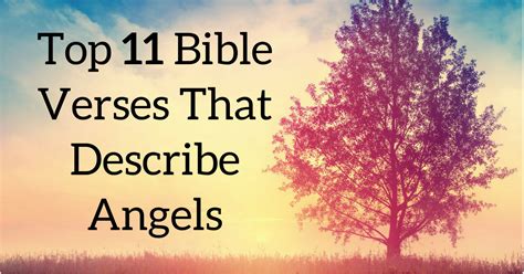 Top 11 Bible Verses That Describe Angels