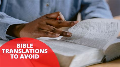 5 Bible Translations To Avoid With Revealing Reasons
