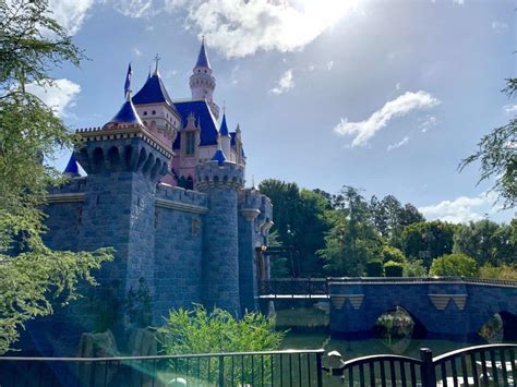 photos in depth look at completed sleeping beauty castle refurbishment at disneyland park wdw