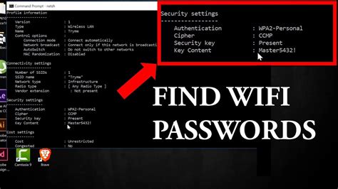 How To Find Wi Fi Passwords In Windows Youtube