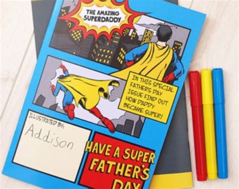 Personalised Why Daddy Is My Hero Activity Book By Coconutgrass