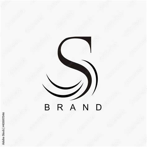 Letter S Logo Design S Initial Logo Design Concept For Brand Stock