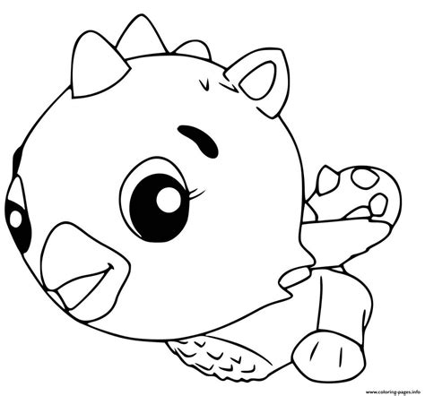 The box becomes a playset and display 2. Hatchimals Cloud Draggle Coloring Pages Printable