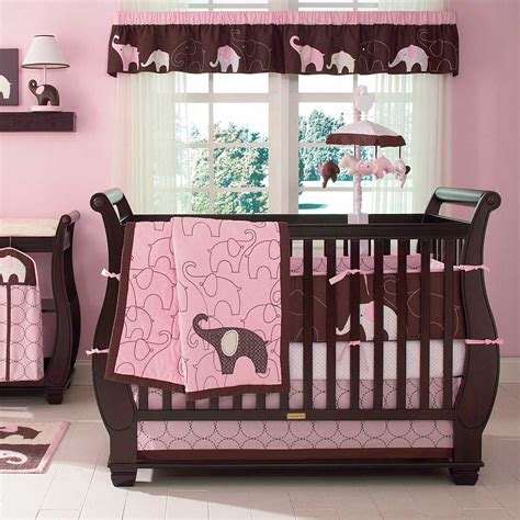 Carters Pink Elephant Baby Bedding Collection - Baby ...