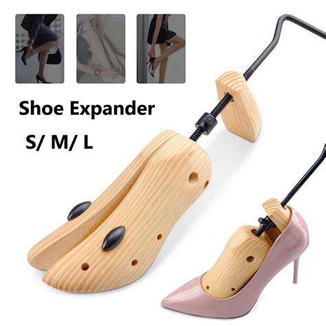 Buy 2pcs 2 Way Pro Wooden High Heel Shoe Stretcher Width Extender