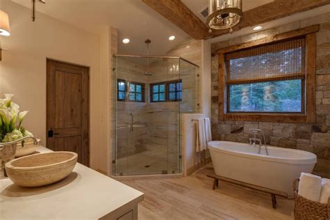 80 Rustic Master Bathroom Ideas Photos