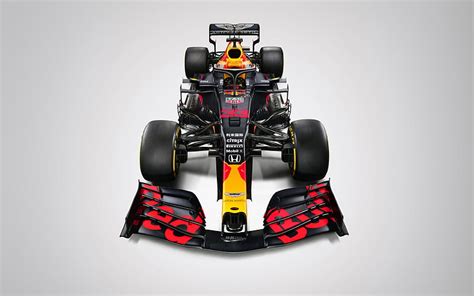 Max Verstappen Red Bull Rb16 Front View 2020 F1 Cars Studio Formula