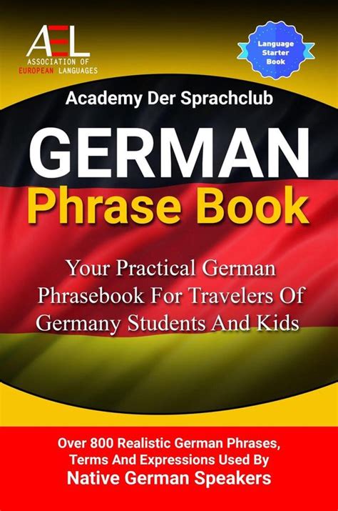 German Phrase Book Ebook Academy Der Sprachclub 6610000204649