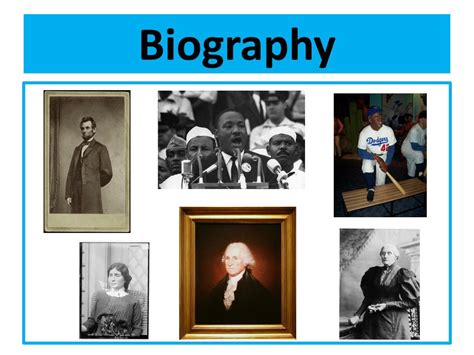 Writing A Biography Ppt