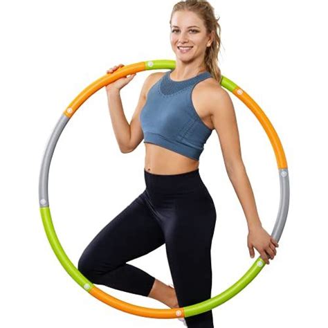 Weighted Hula Hoop88cm 35in 2 Lbs 7 Lbs Weight Loss Hula Hoops 8