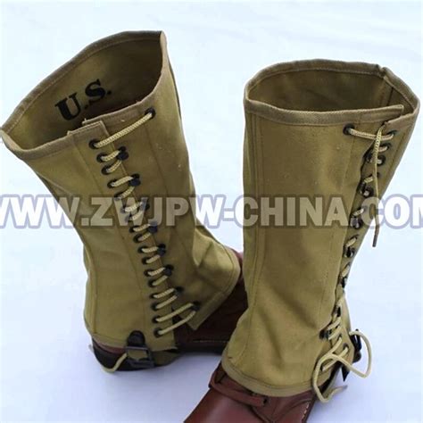 Wwii Ww2 Us Army Military Uniform Accessories Flax Leg Guard Leg