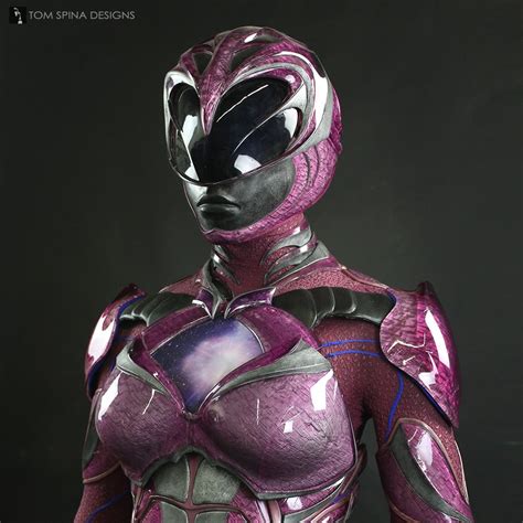 Pink Power Ranger Costume Display Tom Spina Designs Power Rangers