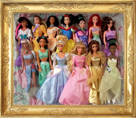 All Disney Princesses Dolls By Fragolette On Deviantart Disney Barbie