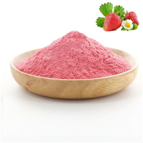 Natural Strawberry Powder For Health Mix Packaging Type Pouch Rs