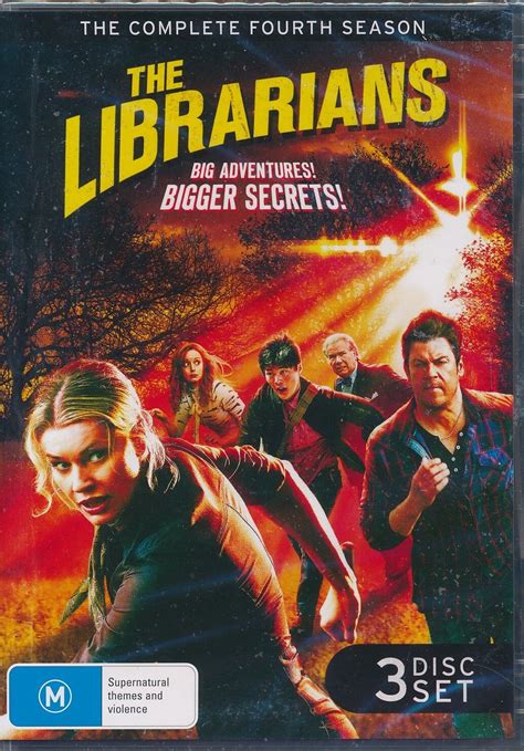 The Librarians Complete Fourth Season Four 4 Dvd New Region 4 Ebay