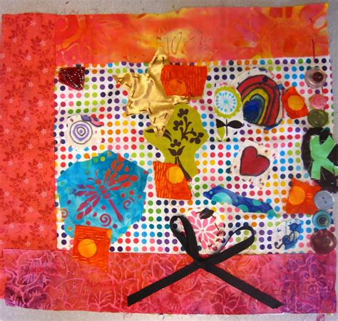 Art Is Basic Art Teacher Blog Fabric Collages