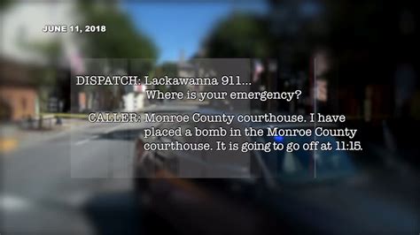 Audio Of 911 Bomb Threats Released By Monroe County Da