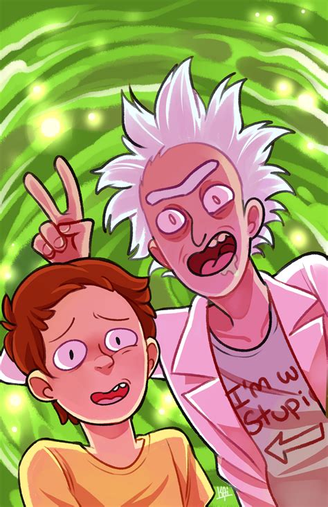 Rick And Morty By Kaitexel On Deviantart
