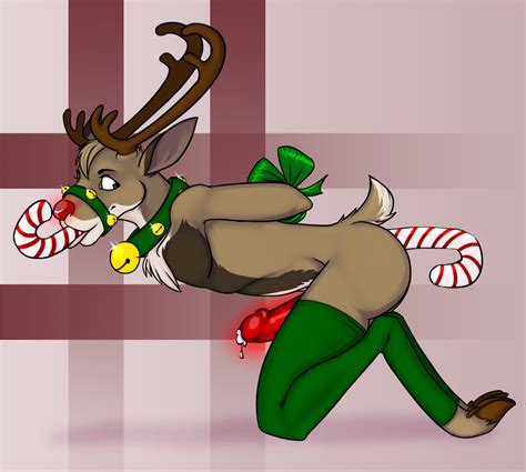 Rule 34 Christmas Male Male Only Reindeer Rudolph Tagme 632530