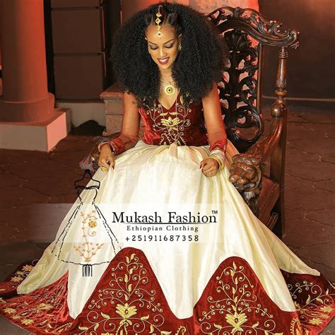 25 Latest Ethiopian Wedding Dresses A 153