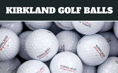 Who Makes Kirkland Golf Balls Golf Questions