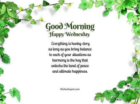 40 Best Good Morning Wednesday Wishes