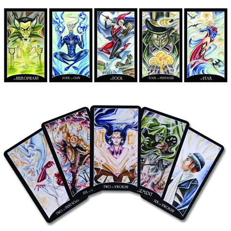Balance is about to be restored. Justice League Tarot Cards