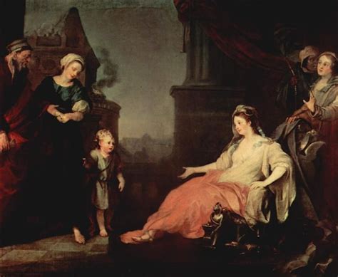 Moisés Ante La Hija Del Faraón 1746 William Hogarth