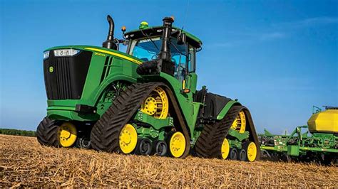 John Deere Releases Full Details Of 9rx Four Track Tractor Farmers Weekly