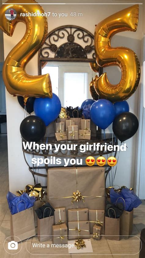 25 Presents For His 25th Birthday Birthday Surprise Boyfriend 25th