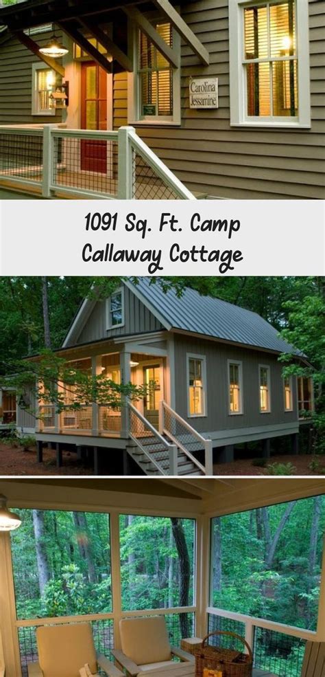 Unique barndominium floor plans will suprise you | #floorplans #barndominiumbeast metal building: This the 1091 sq. ft. Camp Callaway Cottage. It's built by ...