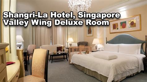 Shangri La Hotel Singapore Valley Wing Deluxe Room In 360 Video Youtube