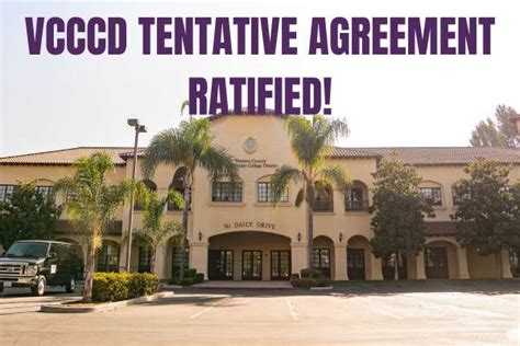 Ventura County Community College District Tentative Agreement Ratified