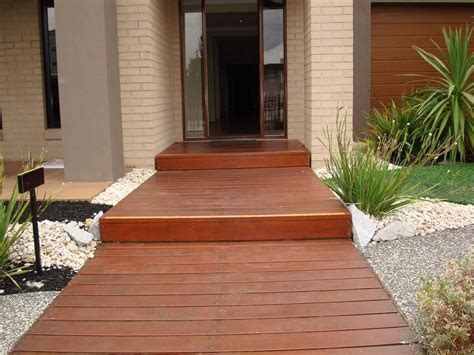 20 Modern Wooden Walkways Designs In Front Door Front Entrance Ideas