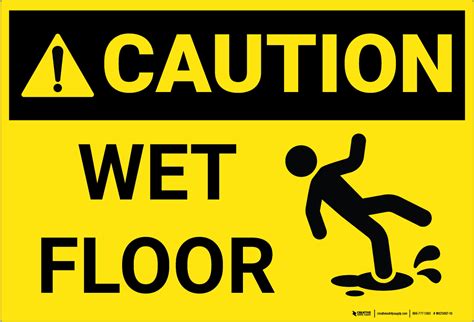 Caution Wet Floor Sign Printable Printable World Holiday