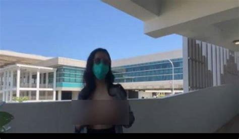 Perempuan Pemeran Video Pamer Payudara Di Bandara Yia Diduga Siskaeee Ditangkap