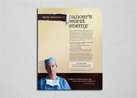 Advertising Oncology Practice “early Detection” Ad V2g Interactive