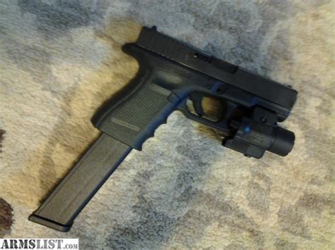 Armslist For Sale Glock 19 9 Mm 32 Rnd Clip Tlr 4 Laserlight Combo