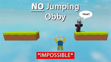играем No Jumping Obby Roblox Youtube