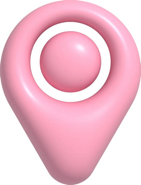 3d Location Pin Icon 21048683 Png