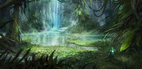 Jungle Exploration By Sebastianwagner On Deviantart Живописные пейзажи Пейзажи Водопады