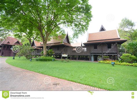 Traditional Thai House Stock Photo Image Of Orient Asia 75782574